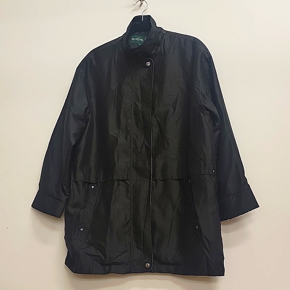 Vintage 80s Oversized Rainjacket Windbreaker S Sterling Bay Euc